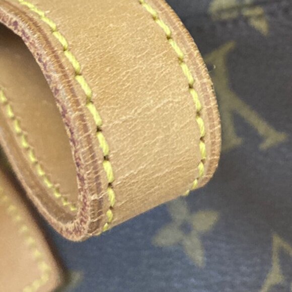 LOUIS VUITTON Jeune Fille GM Shoulder Bag Monogram Leather Brown - Picture 15 of 15